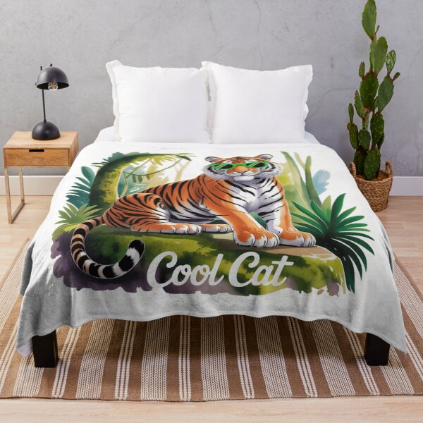 Item preview, Cool Watercolor Tiger designed and sold by ArtQueen777.