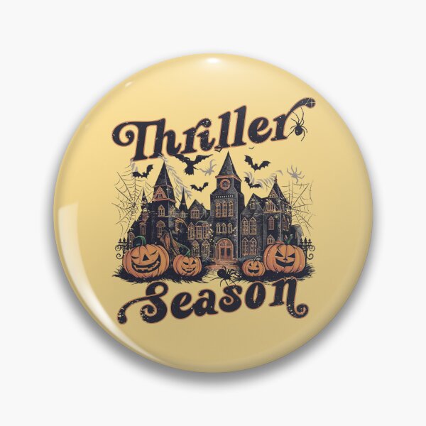 Item preview, Spooky Thriller Season - Halloween Town designed and sold by EmeraldSunInspo.