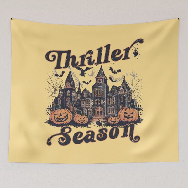 Item preview, Spooky Thriller Season - Halloween Town designed and sold by EmeraldSunInspo.
