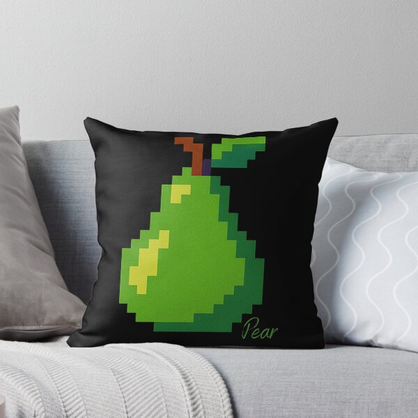 Item preview, Pear fruit 8-bit Pixel Art designed and sold by EmsiPrintVault.