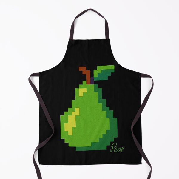Artikelvorschau, Birnenfrucht 8-Bit-Pixel-Art entworfen und verkauft von EmsiPrintVault.