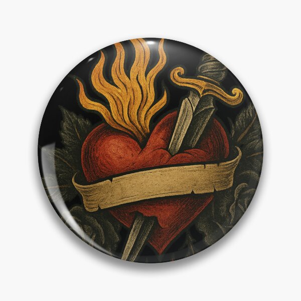 Item preview, Pierced Heart for Roses designed and sold by LevelUpLab.