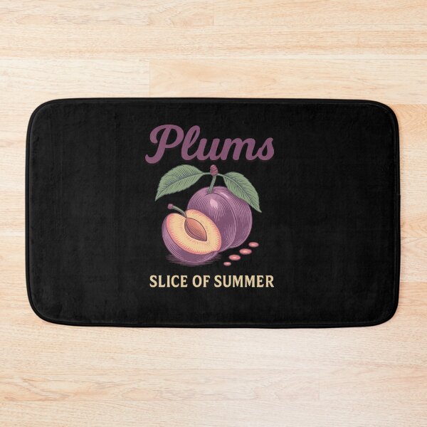 Item preview, Plums Slice of Summer Vintage Fruit designed and sold by vaxiek.