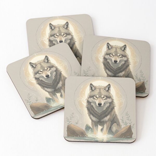 Item preview, Wolf 5 designed and sold by WhispersWithin.