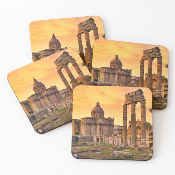 Item preview, Rome, Italy - ancient columns located close to Colosseum area designed and sold by Paolo Modena Photography    -   Fine Italian Art.
