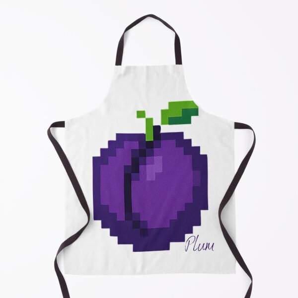 Item preview, Plum fruit 8-bit Pixel Art designed and sold by EmsiPrintVault.