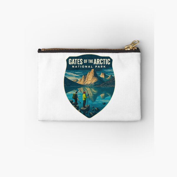 Item preview, Gates of the Arctic National Park Retro Wilderness Sticker designed and sold by Ismeal Von.