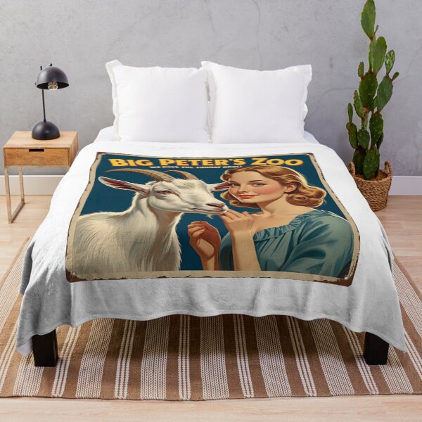 Item preview, Big Peter's petting zoo, we have the throat goat! designed and sold by NicMacTees.