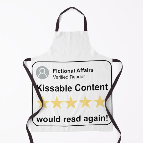 Item preview, Verified Reader 5 Star Review – Kissable Content designed and sold by Nevermore Prints.