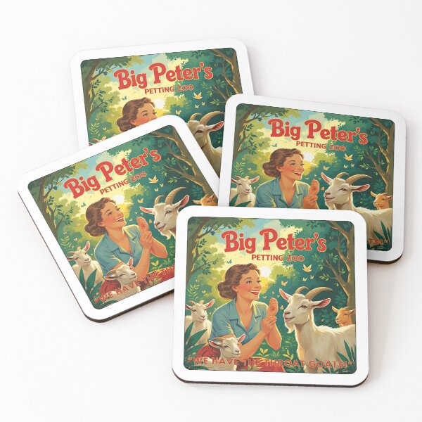 Item preview, Big Peter's petting zoo, we have the throat goat! designed and sold by NicMacTees.