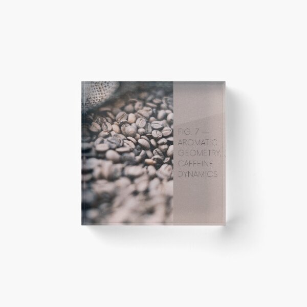 Item preview, Fig. 7 — Aromatic Geometry, Caffeine Dynamics designed and sold by Leaf & Layer.
