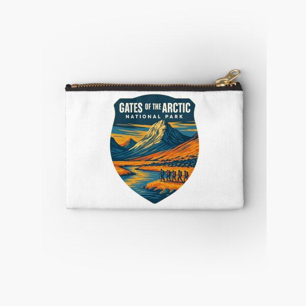 Item preview, Gates of the Arctic National Park Retro Wilderness Sticker designed and sold by Ismeal Von.