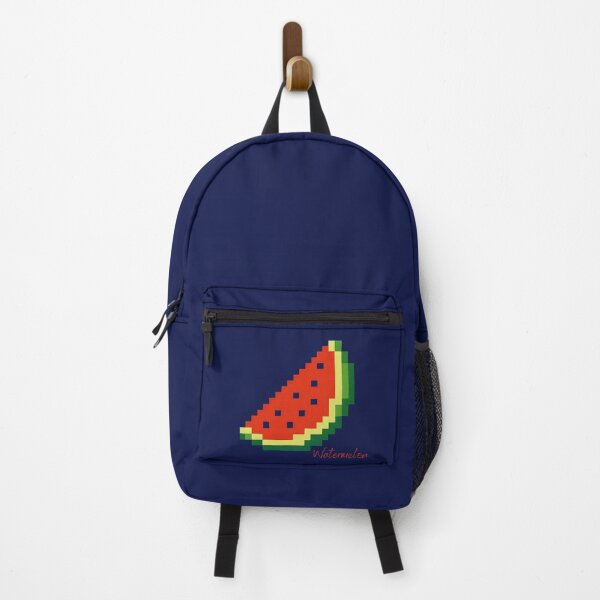 Item preview, Watermelon fruit 8-bit Pixel Art designed and sold by EmsiPrintVault.