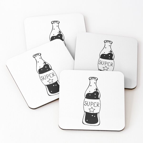 Item preview, SUPER Fuel – Cola Bottle Ink Art designed and sold by InkStation24.