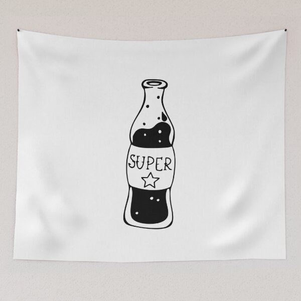 Item preview, SUPER Fuel – Cola Bottle Ink Art designed and sold by InkStation24.