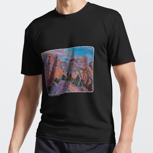 Item preview, Trump on Rushmore - Rounded White Border designed and sold by TrumpMonumental.