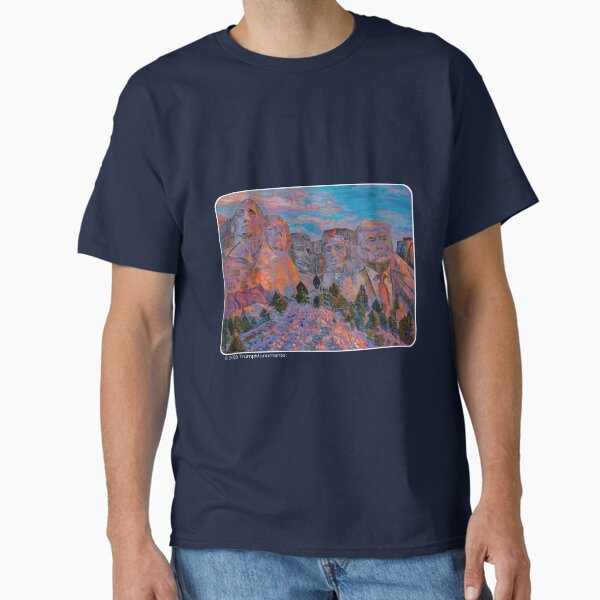 Item preview, Trump on Rushmore - Rounded White Border designed and sold by TrumpMonumental.