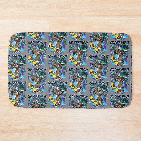 Item preview, Just Dropping In, Alien Skateboarder designed and sold by eShirtLabs.