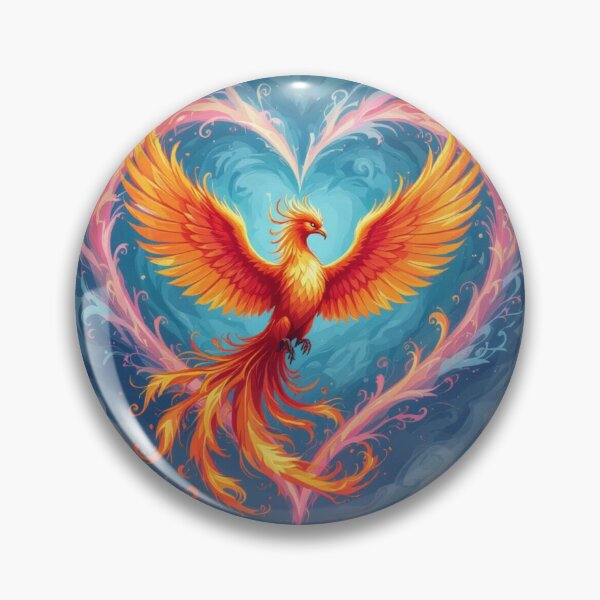 Item preview, Phoenix With A Heart designed and sold by Planetporridge.