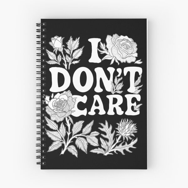 Item preview, I Don't Care designed and sold by dangerglitter.