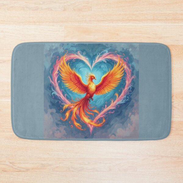 Item preview, Phoenix With A Heart designed and sold by Planetporridge.