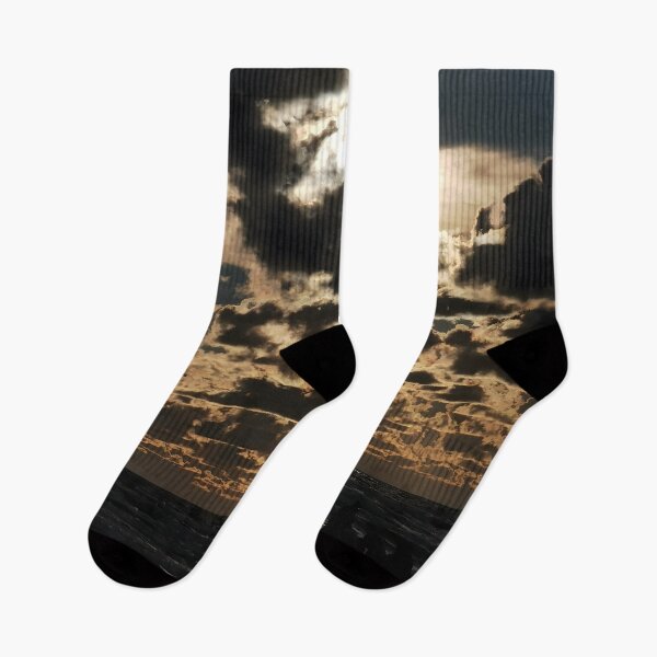 Item preview, Cloudy sunset at the beach designed and sold by Abaj.