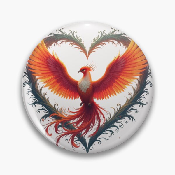Item preview, Phoenix With A Heart Design designed and sold by Planetporridge.