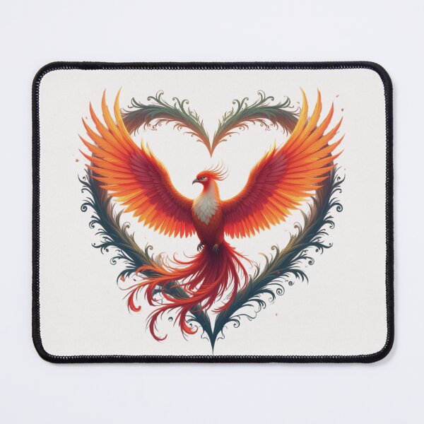 Item preview, Phoenix With A Heart Design designed and sold by Planetporridge.