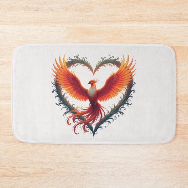 Item preview, Phoenix With A Heart Design designed and sold by Planetporridge.