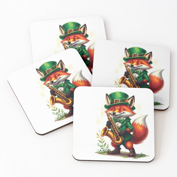 Item preview, Foxy Irish Saxophone designed and sold by caffin8ed.
