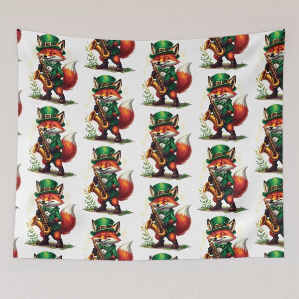 Item preview, Foxy Irish Saxophone designed and sold by caffin8ed.