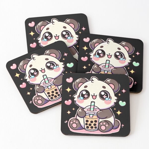 Item preview, Boba Panda – Kawaii Bubble Tea Animal Vibes designed and sold by RowenaHicks.