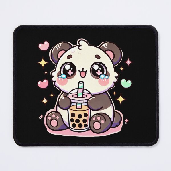 Item preview, Boba Panda – Kawaii Bubble Tea Animal Vibes designed and sold by RowenaHicks.