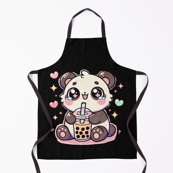 Item preview, Boba Panda – Kawaii Bubble Tea Animal Vibes designed and sold by RowenaHicks.