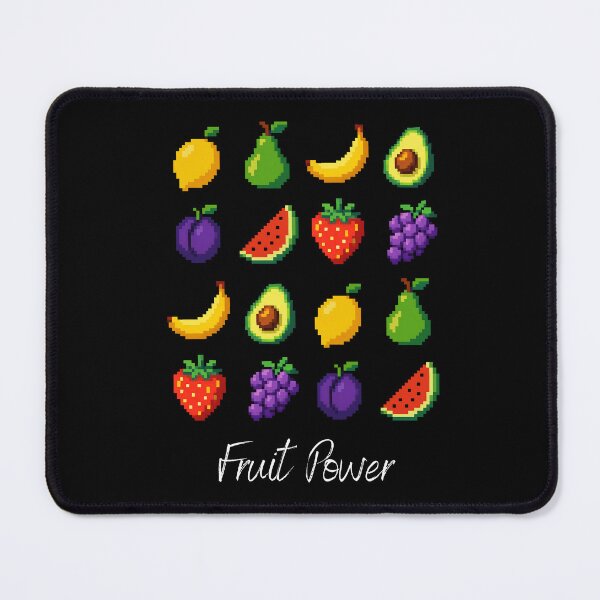 Item preview, Fruit mix 8-bit Pixel Art designed and sold by EmsiPrintVault.