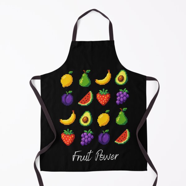 Item preview, Fruit mix 8-bit Pixel Art designed and sold by EmsiPrintVault.