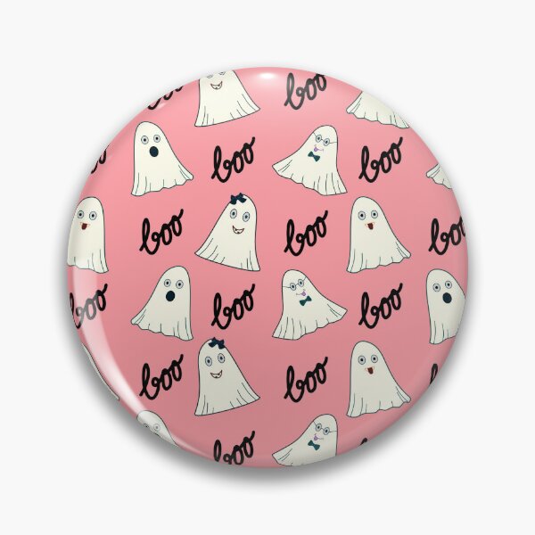 Item preview, Playful retro Halloween ghosts designed and sold by Lilac Blooms Designs.