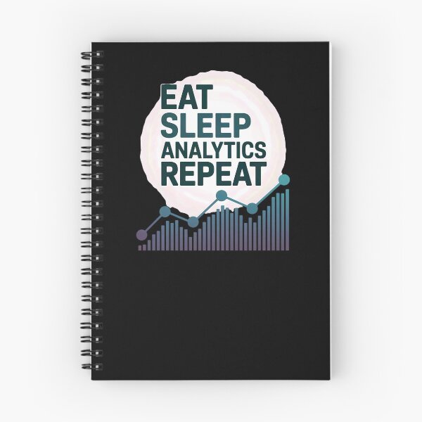 Item preview, Eat sleep analytics repeat designed and sold by belladesign7.