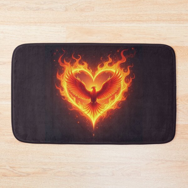 Item preview, Phoenix In A Heart designed and sold by Planetporridge.