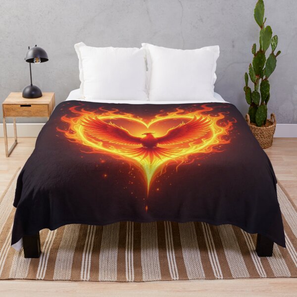 Item preview, Phoenix In A Heart designed and sold by Planetporridge.