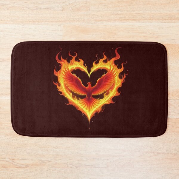 Item preview, Phoenix In A Heart Art designed and sold by Planetporridge.
