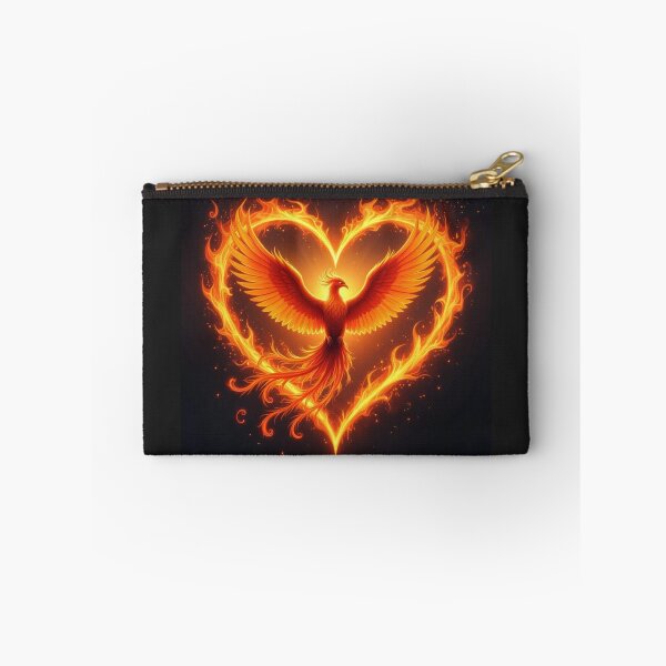 Item preview, Phoenix In A Heart Artwork designed and sold by Planetporridge.