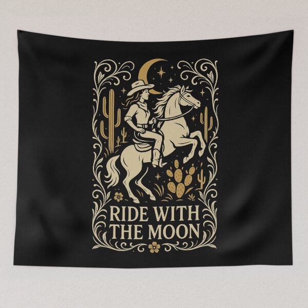 Item preview, Ride with the Moon (Female). designed and sold by SoulArtLove.
