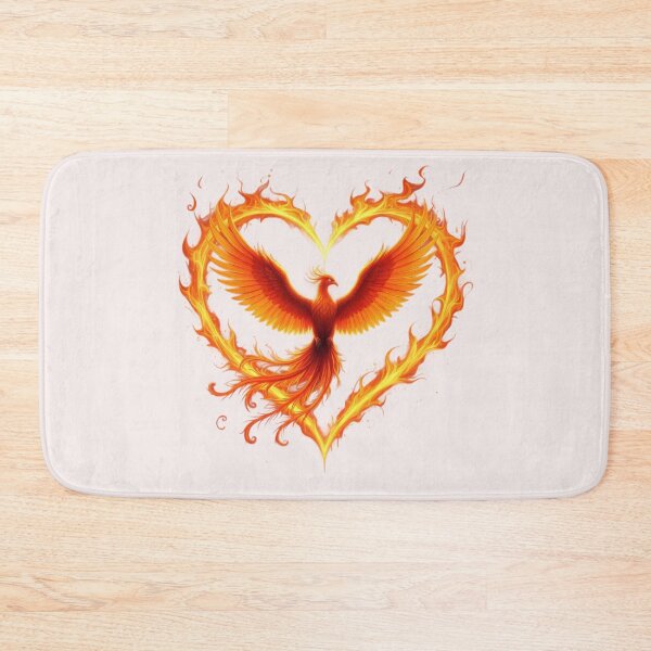 Item preview, Phoenix In A Heart Design designed and sold by Planetporridge.