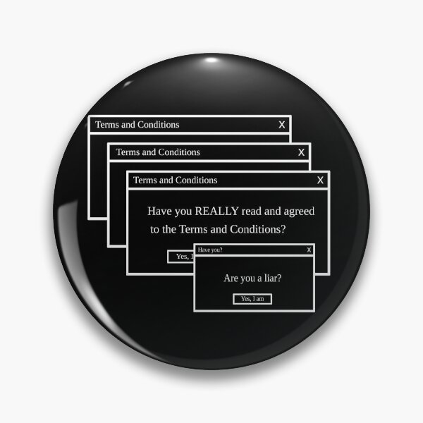 Item preview, Terms and Conditions - Liar designed and sold by 404shopnotf0und.