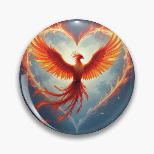 Item preview, Heart Phoenix designed and sold by Planetporridge.