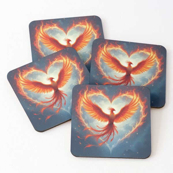 Item preview, Heart Phoenix designed and sold by Planetporridge.