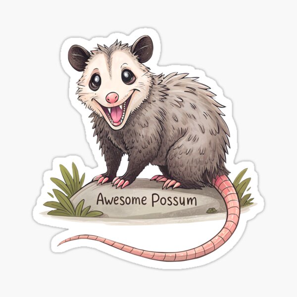 Item preview, Awesome Possum designed and sold by SibMa.