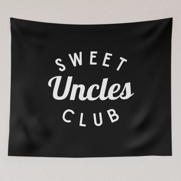 Item preview, Sweet Uncles Club Shirt, Funny Uncle Shirt designed and sold by Sleepy Cat Design.