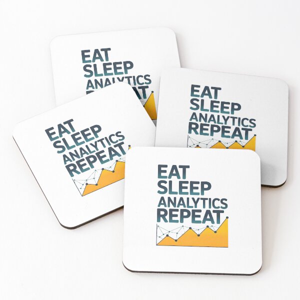 Item preview, Eat sleep analytics repeat designed and sold by belladesign7.
